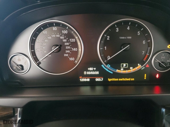2015 BMW X5 sDrive35i with VIN 5UXKR2C59F0H35443, listed as a Copart auction lot 47558305 with 0 mi miles and Clean Title. Bid and sale history available at carsss.com. Image 9.