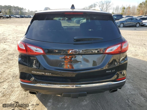 2020 Chevrolet Equinox LT with VIN 3GNAXVEX4LL263416, listed as a Copart auction lot 43954565 with 42,240 mi miles and Salvage Title. Bid and sale history available at carsss.com. Image 6.