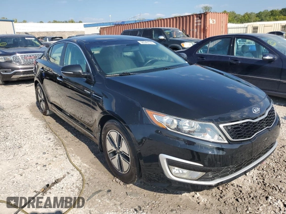 2013 Kia Optima Hybrid LX with VIN KNAGM4AD5D5058770, listed as a Copart auction lot 68349104 with 165,525 mi miles and Clean Title. Bid and sale history available at carsss.com. Image 4.