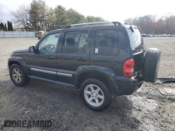 2006 Jeep Liberty Limited with VIN 1J4GL58K66W164569, listed as a Copart auction lot 50594685 with 215,040 mi miles and Salvage Title. Bid and sale history available at carsss.com. Image 2.