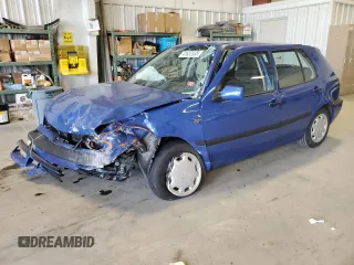 1996 Volkswagen Golf z VIN 3VWFA81H1TM066758, wystawiony jako Copart lot #41832035 z przebiegiem Nie podano mil oraz Szkoda całkowita • Salvage title. Historia ofert i sprzedaży dostępna na DreamBid. Obrazek 1.
