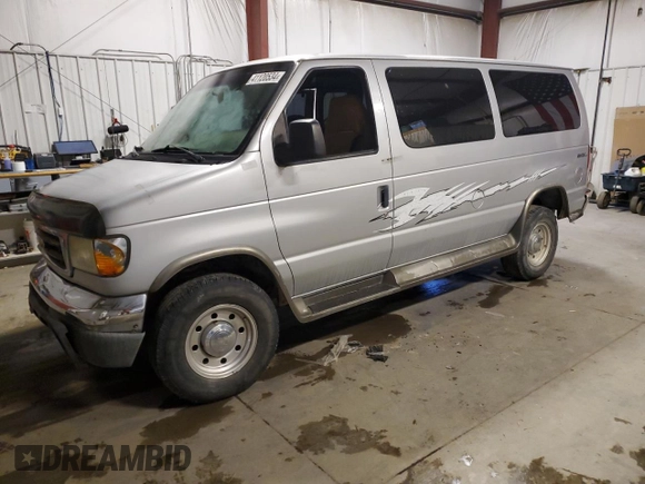 2005 Ford Econoline Passenger XL with VIN 1FBNE31L85HA52006, listed as a Copart auction lot 70610014 with 182,806 mi miles and Clean Title. Bid and sale history available at carsss.com. Image 1.