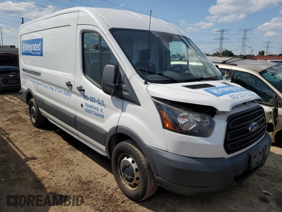 2015 Ford Transit with VIN 1FTSW2CG7FKB15669, listed as a Copart auction lot 48441185 with 193,707 mi miles and Salvage Title. Bid and sale history available at DreamBid. Image 4.