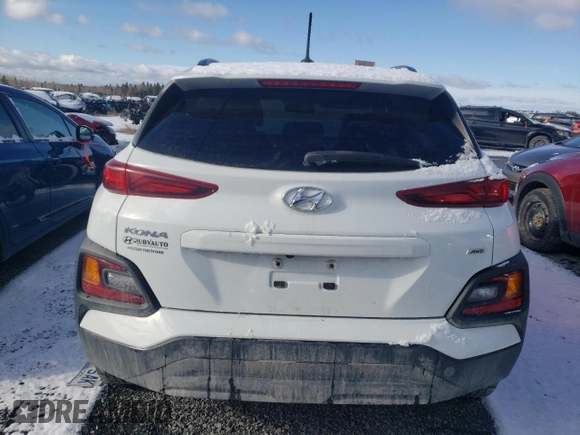 2019 Hyundai Kona SEL with VIN KM8K2CAA5KU307070, listed as a Copart auction lot 48346955 with 75,049 mi miles and Salvage Title. Bid and sale history available at DreamBid. Image 6.