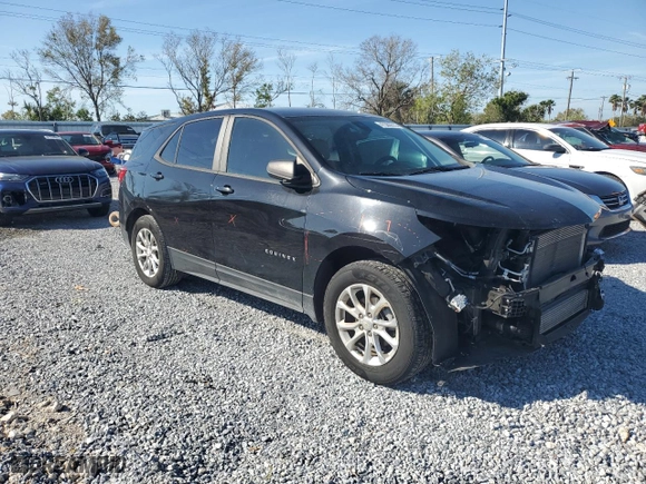 2020 Chevrolet Equinox LS with VIN 2GNAXHEVXL6282394, listed as a Copart auction lot 47386815 with 61,954 mi miles and Salvage Title. Bid and sale history available at carsss.com. Image 4.