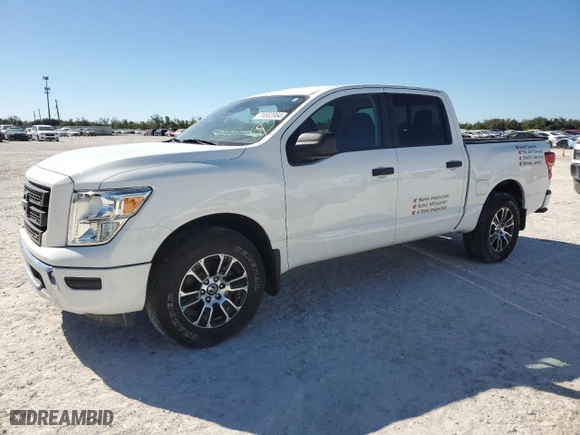 2023 Nissan Titan SV with VIN 1N6AA1EE5PN111066, listed as a Copart auction lot 78552064 with 0 miles and Non Repairable. Bid and sale history available at carsss.com. Image 1.