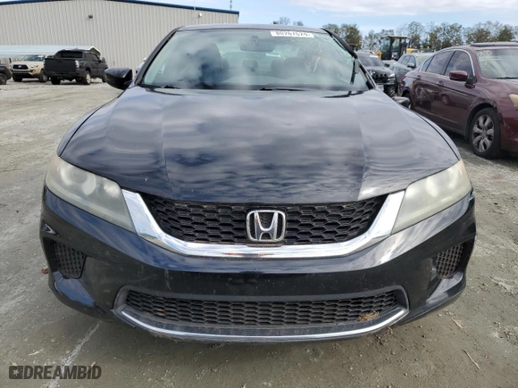 2015 Honda Accord Coupe LX-S with VIN 1HGCT1B39FA011505, listed as a Copart auction lot 80267624 with 129,185 mi miles and Salvage Title. Bid and sale history available at carsss.com. Image 5.