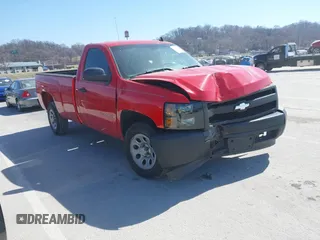 2008 Chevrolet Silverado 1500 Work Truck with VIN 1GCEC14XX8Z188186, listed as a IAAI auction lot 41775864 with 76,712 mi miles. Bid and sale history available at carsss.com. Image 1.