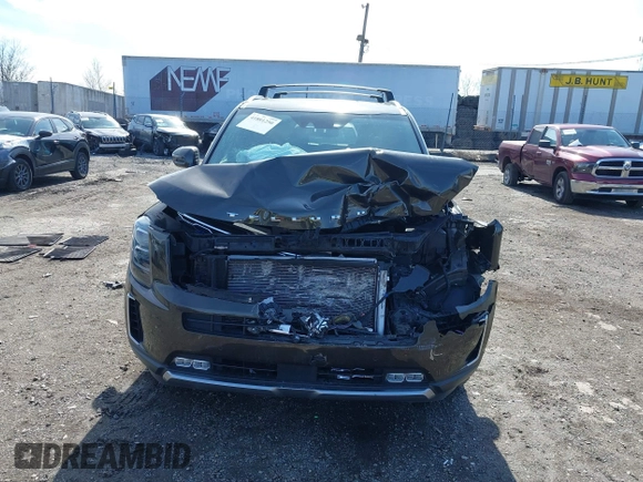 2021 Kia Telluride SX with VIN 5XYP5DHC2MG162119, listed as a IAAI auction lot 41881250 with 112,024 mi miles and . Bid and sale history available at DreamBid. Image 6.