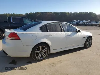 2008 Pontiac G8 with VIN 6G2ER57758L128621, listed as a Copart auction lot 85597904 with 219,451 mi miles and Salvage Title. Bid and sale history available at carsss.com. Image 3.