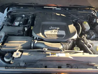 2012 Jeep Wrangler Unlimited Rubicon with VIN 1C4HJWFG1CL221083, listed as a Copart auction lot 80081654 with 163,912 mi miles and Salvage title. Bid and sale history available at DreamBid. Image 11.