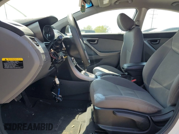 2013 Hyundai Elantra Limited with VIN 5NPDH4AE1DH406146, listed as a Copart auction lot 51914545 with 79,288 mi miles and Salvage Title. Bid and sale history available at DreamBid. Image 7.