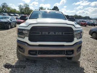 2021 Ram 2500 Longhorn with VIN 3C6UR5PL4MG520294, listed as a Copart auction lot 74426784 with 19,282 mi miles and Salvage title. Bid and sale history available at DreamBid. Image 5.