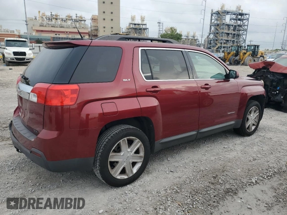 2012 GMC Terrain SLT-1 with VIN 2GKALUEK2C6311393, listed as a Copart auction lot 54000025 with 99,962 mi miles and Salvage Title. Bid and sale history available at DreamBid. Image 3.