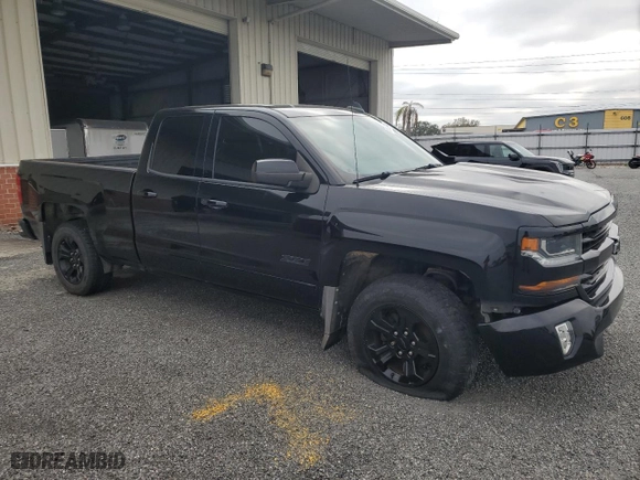 2018 Chevrolet Silverado 1500 LT with VIN 1GCVKREC7JZ165550, listed as a Copart auction lot 85420744 with 0 mi miles and Salvage Title. Bid and sale history available at carsss.com. Image 4.