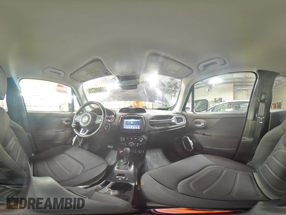 2020 Jeep Renegade Latitude with VIN ZACNJBBB4LPL11360, listed as a Copart auction lot 45865725 with 16,656 mi miles and Salvage title. Bid and sale history available at DreamBid. Image 16.