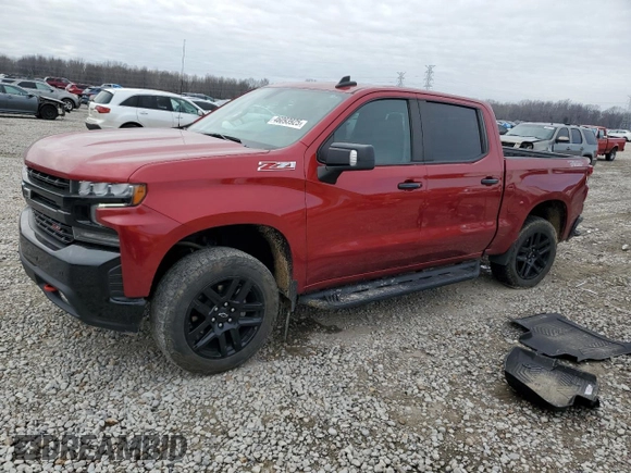 2022 Chevrolet Silverado 1500 LT Trail Boss with VIN 1GCPYFED7NZ131449, listed as a Copart auction lot 46093925 with 62,571 mi miles and Salvage Title. Bid and sale history available at DreamBid. Image 1.