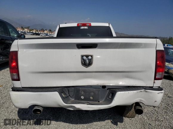 2019 Ram 1500 Classic Express with VIN 1C6RR6FT9KS730845, listed as a Copart auction lot 53333764 with 131,216 mi miles and Salvage Title. Bid and sale history available at carsss.com. Image 6.
