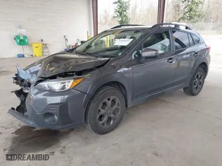 2023 Subaru Crosstrek Sport with VIN JF2GTHRC0PH318876, listed as a IAAI auction lot 41831693 with 54,084 mi miles. Bid and sale history available at carsss.com. Image 17.