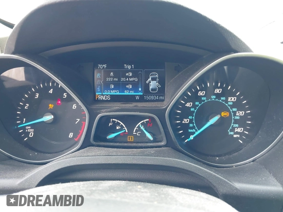 2014 Ford Escape SE z VIN 1FMCU9G94EUD88632, wystawiony jako IAAI lot #42257383 z przebiegiem 150 934 mil mil oraz . Historia ofert i sprzedaży dostępna na DreamBid. Obrazek 7.