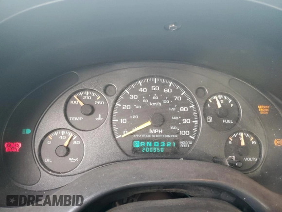 2001 Chevrolet S-10 LS with VIN 1GCCS19581K162217, listed as a Copart auction lot 79950614 with 200,950 mi miles and Salvage Title. Bid and sale history available at DreamBid. Image 9.