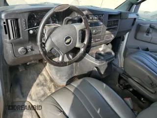 2017 Chevrolet Express Cargo Van with VIN 1GCWGBFG9H1338685, listed as a Copart auction lot 82253254 with 140,434 mi miles and Clean Title. Bid and sale history available at carsss.com. Image 8.