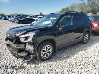 2023 Subaru Forester Premium z VIN JF2SKAEC1PH464214, wystawiony jako Copart lot #55347495 z przebiegiem 21 232 mil mil oraz Szkoda całkowita • Salvage title. Historia ofert i sprzedaży dostępna na DreamBid. Obrazek 1.