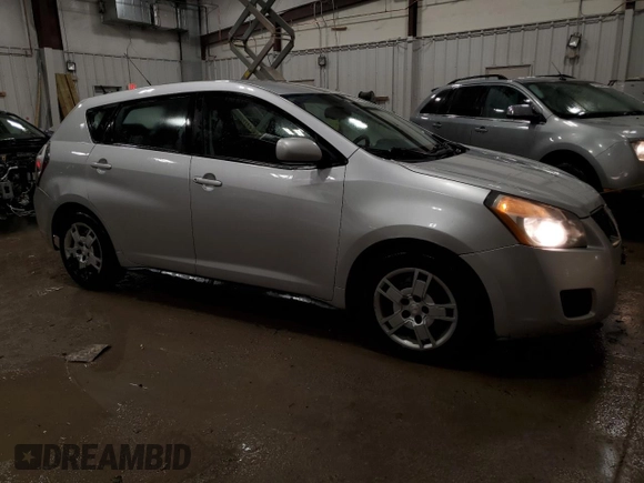 2009 Pontiac Vibe w/1SB with VIN 5Y2SP67049Z427428, listed as a Copart auction lot 87627715 with 231,184 mi miles and Non Repairable. Bid and sale history available at carsss.com. Image 4.
