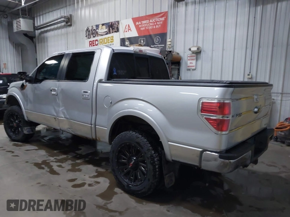 2011 Ford F-150 XL with VIN 1FTFW1EF7BFC77207, listed as a IAAI auction lot 41491587 with 168,207 mi miles. Bid and sale history available at carsss.com. Image 3.