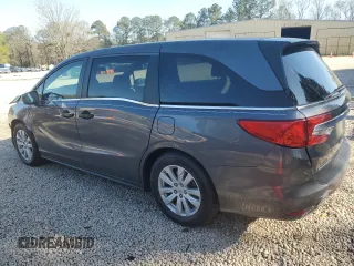 2019 Honda Odyssey LX with VIN 5FNRL6H25KB102017, listed as a Copart auction lot 50151955 with 83,145 mi miles and Salvage Title. Bid and sale history available at DreamBid. Image 2.