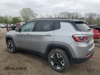 2017 Jeep Compass Trailhawk с VIN 3C4NJDDB6HT689305, выставлен на аукционе Copart как лот 54889585 с пробегом 43 686 миль миль и Списание • Salvage title. История ставок и продаж доступна на DreamBid. Изображение 2.
