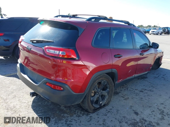 2017 Jeep Cherokee Altitude with VIN 1C4PJLABXHW661153, listed as a IAAI auction lot 41058821 with 167,418 mi miles and . Bid and sale history available at DreamBid. Image 4.