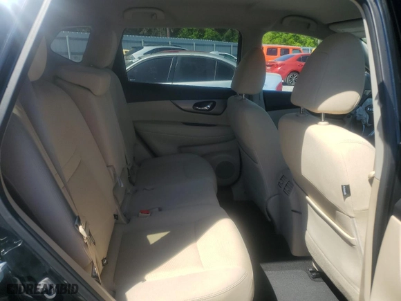 2016 Nissan Rogue SV with VIN KNMAT2MTXGP623803, listed as a Copart auction lot 50753885 with 36,751 mi miles and Salvage Title. Bid and sale history available at carsss.com. Image 11.