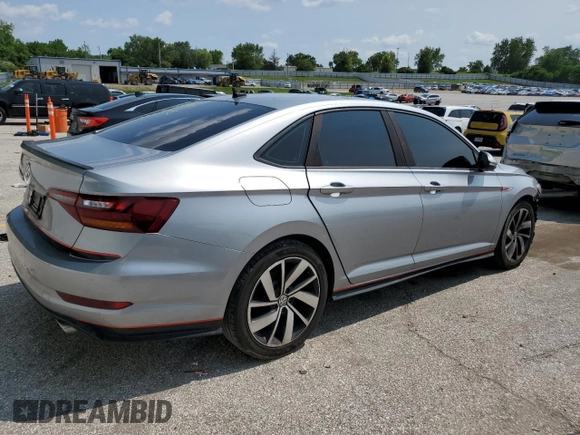 2019 Volkswagen Jetta S with VIN 3VW6T7BU4KM195897, listed as a Copart auction lot 58821015 with 46,021 mi miles and Salvage title. Bid and sale history available at DreamBid. Image 3.