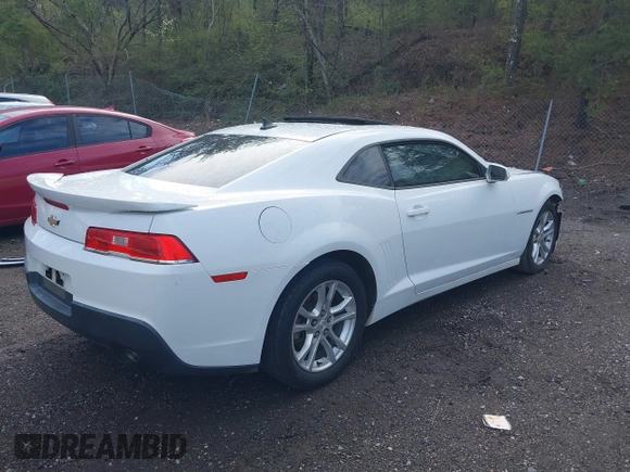 2014 Chevrolet Camaro LT with VIN 2G1FB1E30E9284572, listed as a IAAI auction lot 41738664 with 103,346 mi miles. Bid and sale history available at carsss.com. Image 4.