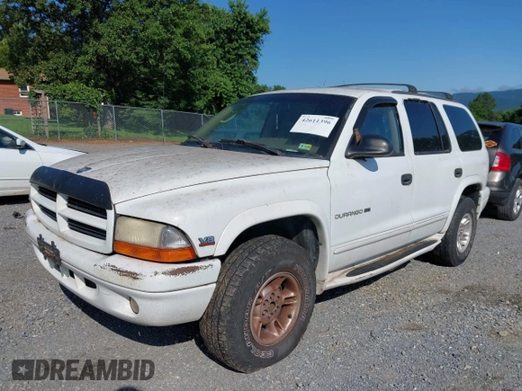 1999 Dodge Durango with VIN 1B4HS28Z7XF506442, listed as a IAAI auction lot 42611396 with 200,467 mi miles and . Bid and sale history available at DreamBid. Image 6.