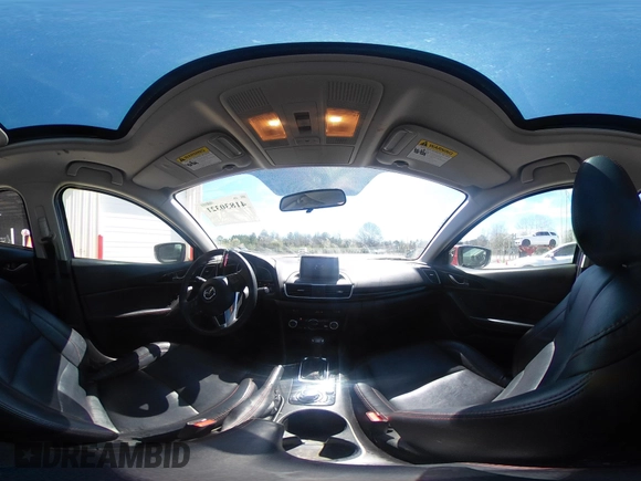 2015 Mazda 3 i Grand Touring with VIN JM1BM1W70F1231023, listed as a IAAI auction lot 41830321 with 176,442 mi miles and . Bid and sale history available at DreamBid. Image 19.