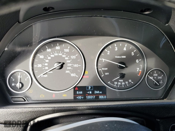 2015 BMW 4 Series 428i with VIN WBA3N3C54FK233185, listed as a Copart auction lot 88672905 with 120,317 mi miles and Salvage Title. Bid and sale history available at DreamBid. Image 9.