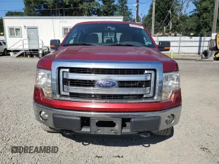 2013 Ford F-150 XL with VIN 1FTFW1EF1DFA75532, listed as a Copart auction lot 64324395 with 135,654 mi miles and Salvage title. Bid and sale history available at DreamBid. Image 5.