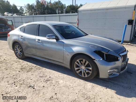2018 Infiniti Q70 3.7 LUXE with VIN JN1BY1AP9JM180904, listed as a Copart auction lot 83427314 with NaN miles and Salvage Title. Bid and sale history available at carsss.com. Image 4.