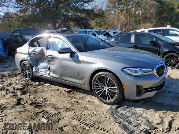 2023 BMW 5 Series 540i xDrive with VIN WBA73BJ04PWY03091, listed as a Copart auction lot 83214504 with Not Provided miles and Salvage Title. Bid and sale history available at carsss.com. Image 4.