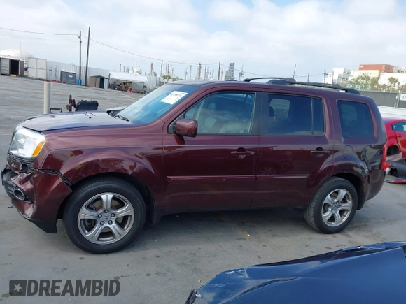 2012 Honda Pilot EX-L with VIN 5FNYF4H64CB071399, listed as a IAAI auction lot 42458976 with 91,026 mi miles and . Bid and sale history available at DreamBid. Image 14.