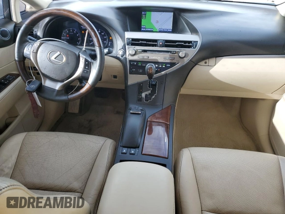 2015 Lexus RX 350 with VIN 2T2BK1BA0FC323361, listed as a Copart auction lot 51182555 with 81,789 mi miles and Salvage Title. Bid and sale history available at DreamBid. Image 8.