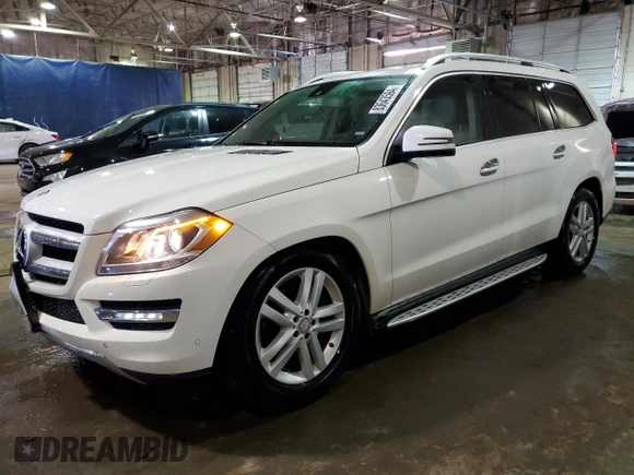 2016 Mercedes-Benz GL with VIN 4JGDF6EE2GA664436, listed as a Copart auction lot 83643594 with 135,316 mi miles and Clean Title. Bid and sale history available at carsss.com. Image 1.