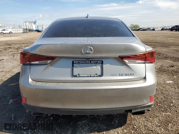 2017 Lexus IS 300 with VIN JTHCM1D26H5016266, listed as a Copart auction lot 53464435 with 113,606 mi miles and Clean title. Bid and sale history available at DreamBid. Image 6.