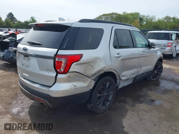 2017 Ford Explorer XLT z VIN 1FM5K8D80HGA02103, wystawiony jako IAAI lot #42288779 z przebiegiem 209 401 mil mil oraz . Historia ofert i sprzedaży dostępna na DreamBid. Obrazek 6.