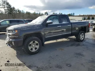 2016 Chevrolet Silverado 1500 LTZ with VIN 1GCVKSEC1GZ356252, listed as a Copart auction lot 83415174 with 118,089 mi miles and Salvage Title. Bid and sale history available at carsss.com. Image 1.