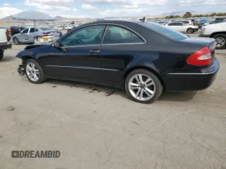 2008 Mercedes-Benz CLK 350 with VIN WDBTJ56H68F238690, listed as a Copart auction lot 72614554 with 116,216 mi miles and Salvage Title. Bid and sale history available at DreamBid. Image 2.