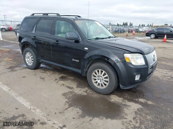2009 Mercury Mariner Hybrid with VIN 4M2CU29319KJ18127, listed as a IAAI auction lot 41830660 with 273,438 mi miles. Bid and sale history available at carsss.com. Image 1.