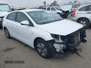 2019 Hyundai Ioniq Blue z VIN KMHC65LC1KU145179, wystawiony jako IAAI lot #41404203 z przebiegiem 74 536 mil mil oraz . Historia ofert i sprzedaży dostępna na DreamBid. Obrazek 1.